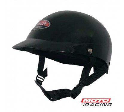 CASCO ABIERTO HALCON BIKE RIDER NEGRO T- CICLISTA